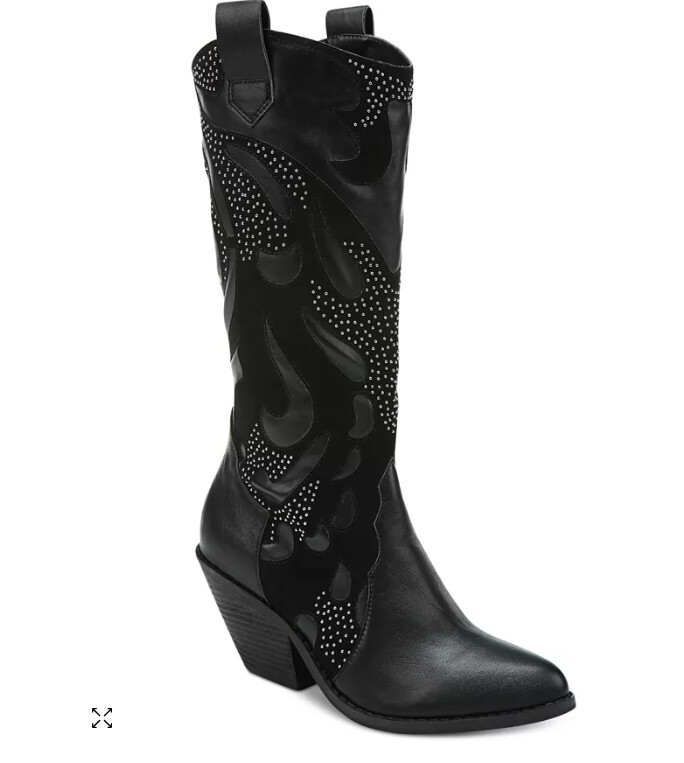 Axel Studded Western Boots