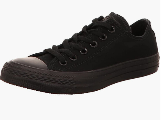 Twisted All Black Low Top Sneaker