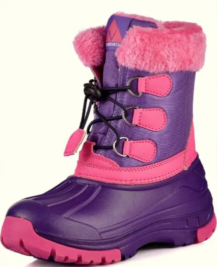 Weestep Purple and Pink Snow boots