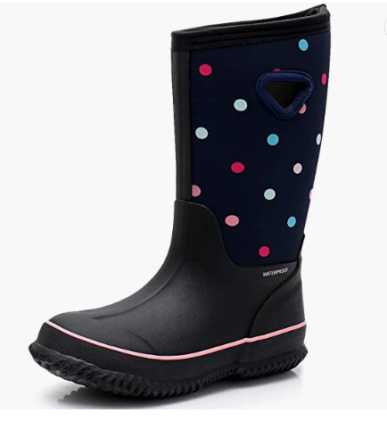 SOLARRAIN Neoprene Rubber Waterproof Rain Boots