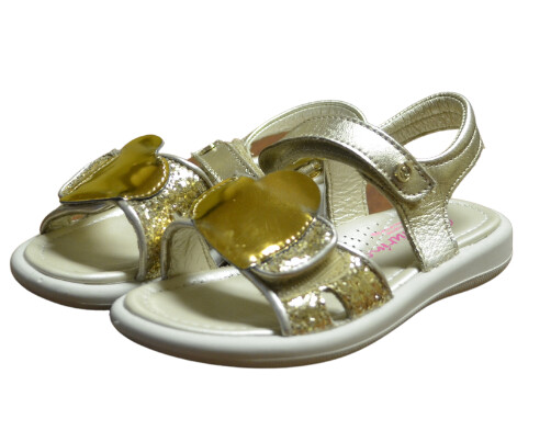Naturino Girls Gold Sandals