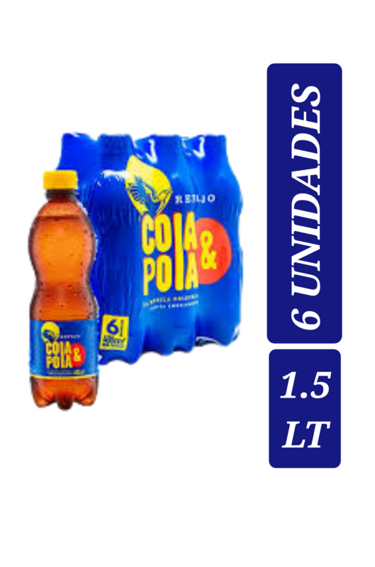 COLA Y POLA  1.5 LT X6
