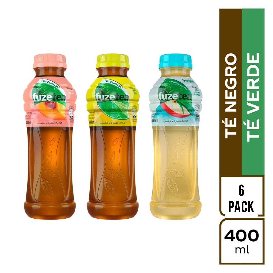 FUZE TEA 400 ML X6