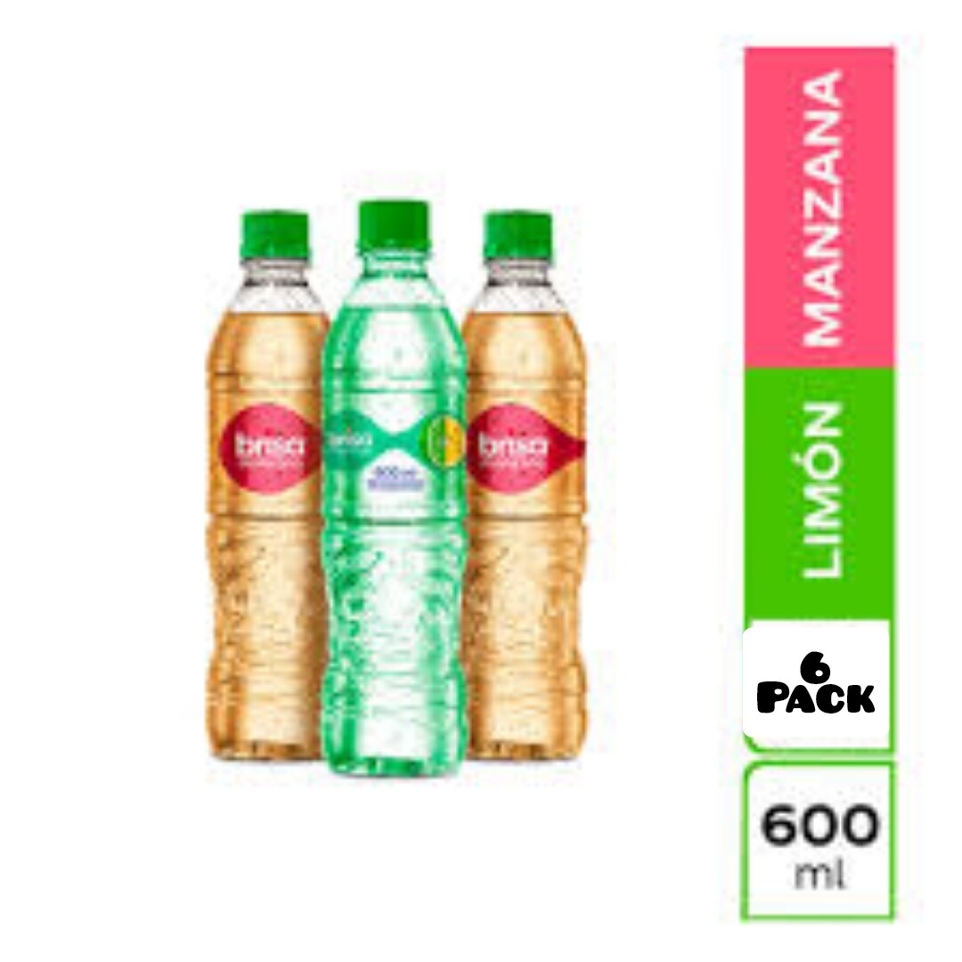 AGUA BRISA LIMON MANZANA 600 ML