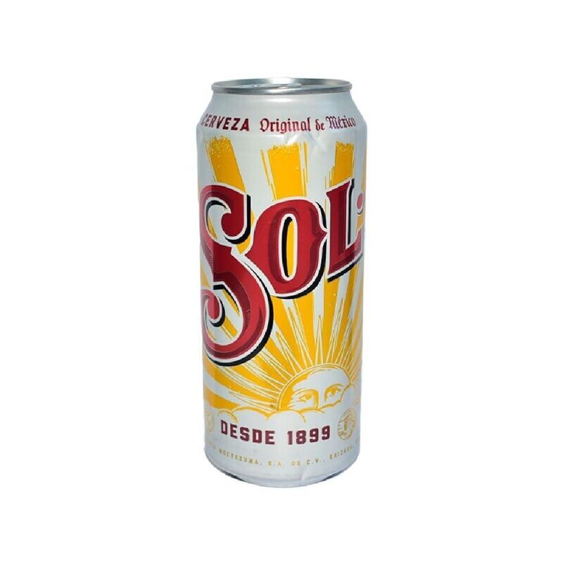 Cerveza sol lata