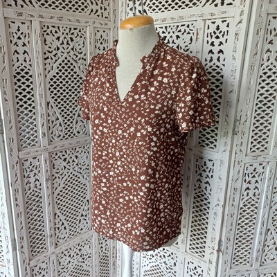Brown Blouse | Small