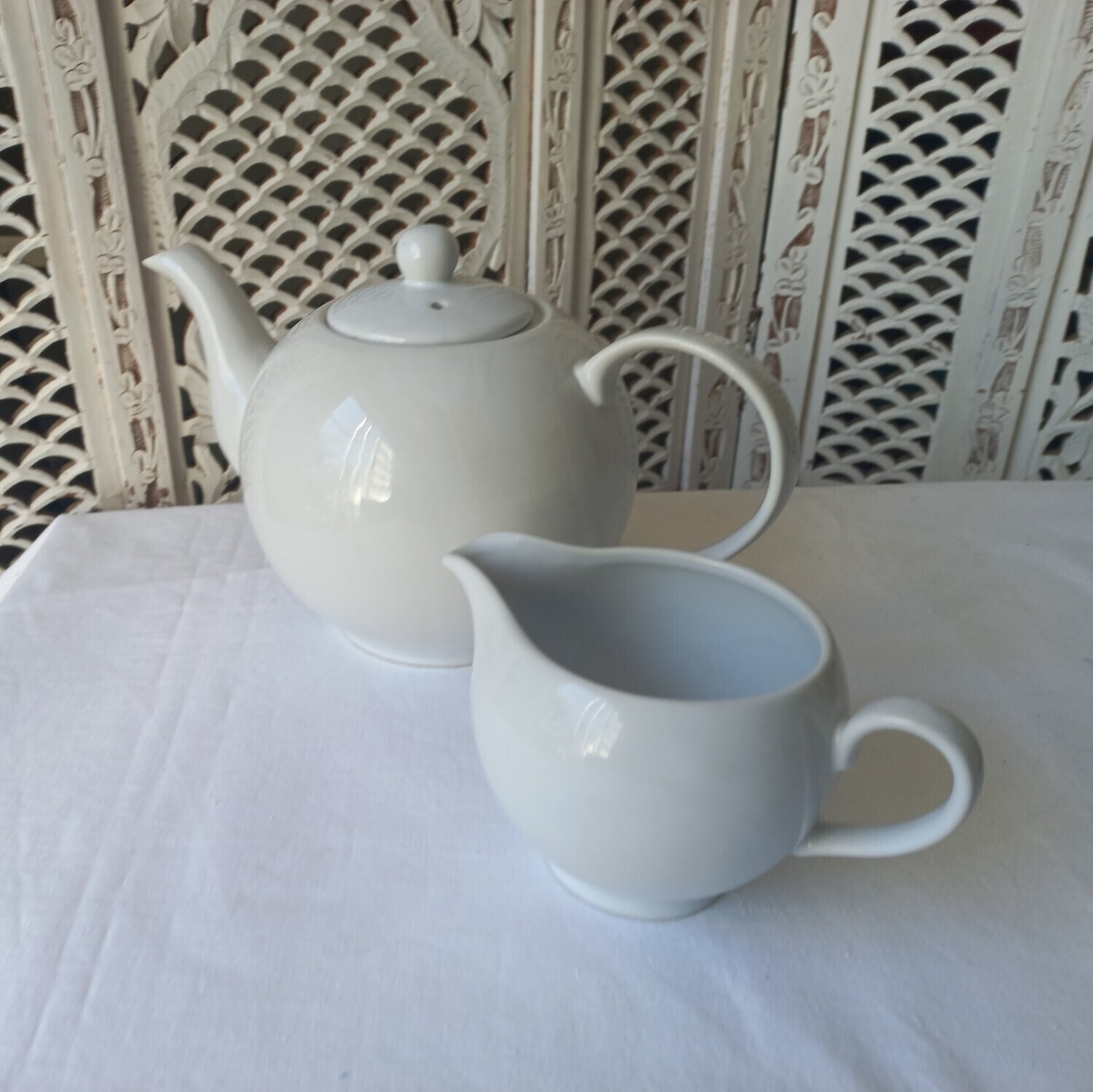 Teapot and Milk Jug