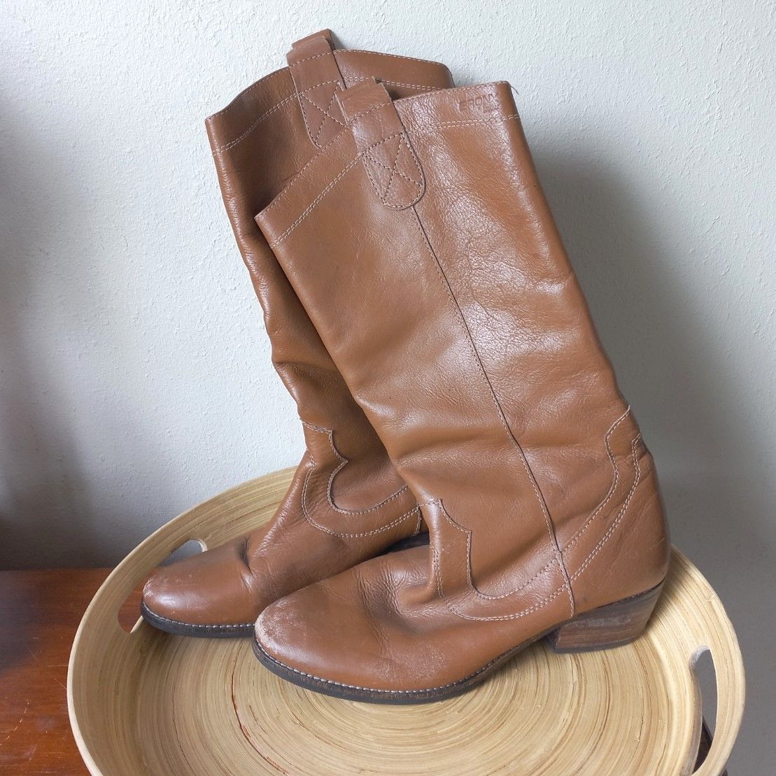 Brown Leather Boots