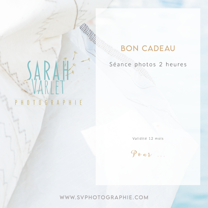 Bon cadeau Séance Photos 2 heures