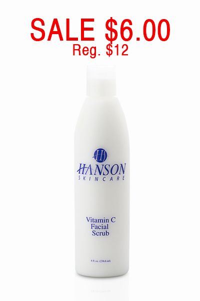 Vitamin C Facial Scrub, 8 oz