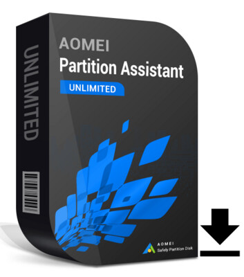 AOMEI Partition Assistant Unlimited | ♾️ PCs &amp; Server | Lifetime | ESD