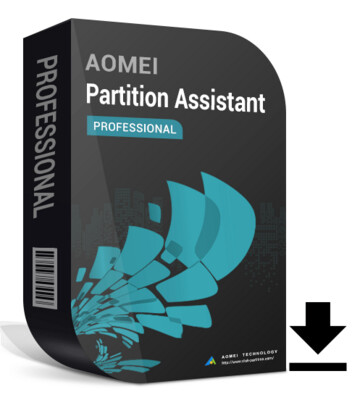 AOMEI Partition Assistant Prof. | 1 PC | Lifetime Upgrades | Key in 5 Min. | ESD
