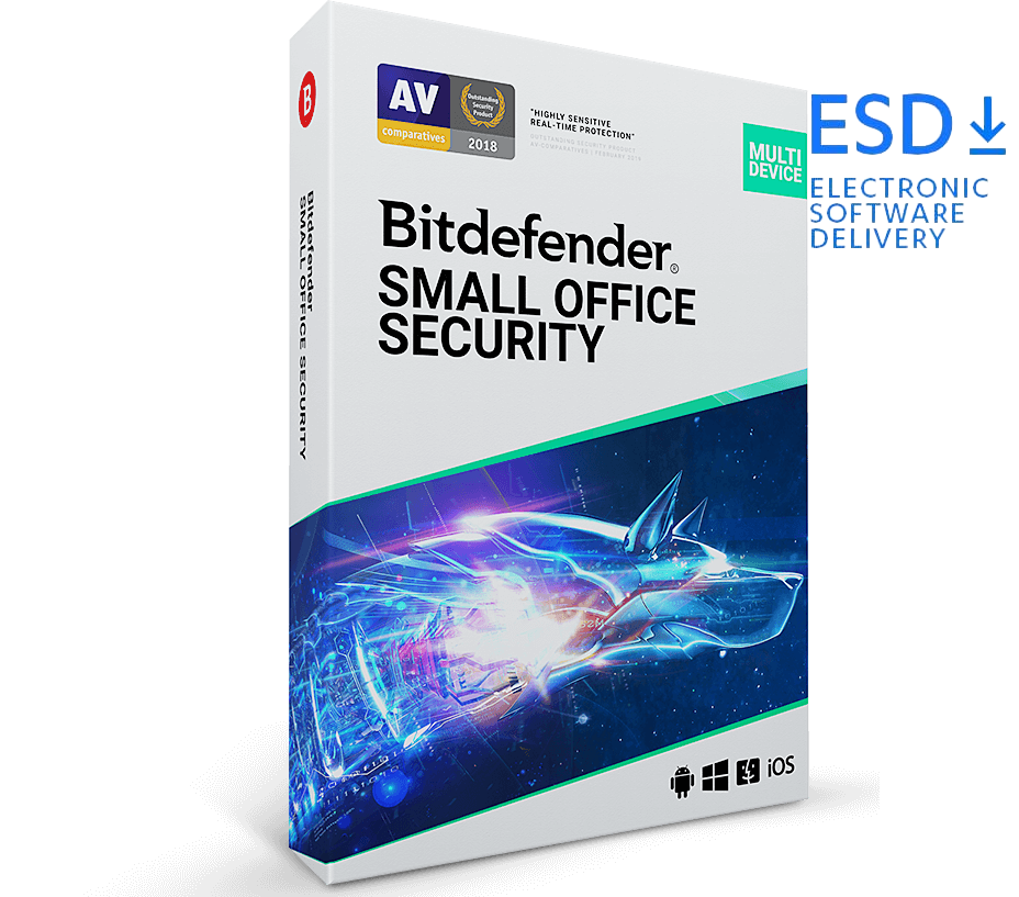 Bitdefender Small Office Security | 5 Geräte | 1 Jahr | stets aktuell | ESD