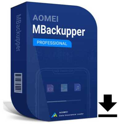 AOMEI FoneTool Professional für iOS | 5 PCs | Lifetime Upgrades | ESD