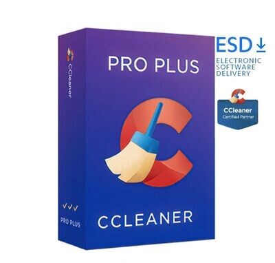 CCleaner PRO PLUS | 3 Geräte | 1 Jahr | stets aktuell | Key in 5 Min. | ESD