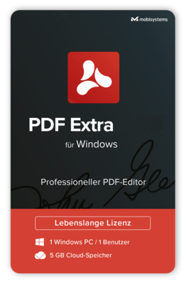 PDF Extra 2021 | 1 PC | Dauerlizenz inkl. Cloud-Speicher | ESD