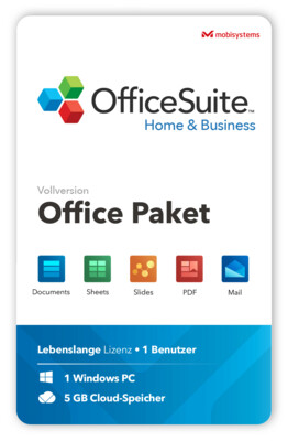 Office Suite Home &amp; Business 2021 | 1 PC | Dauerlizenz | ESD