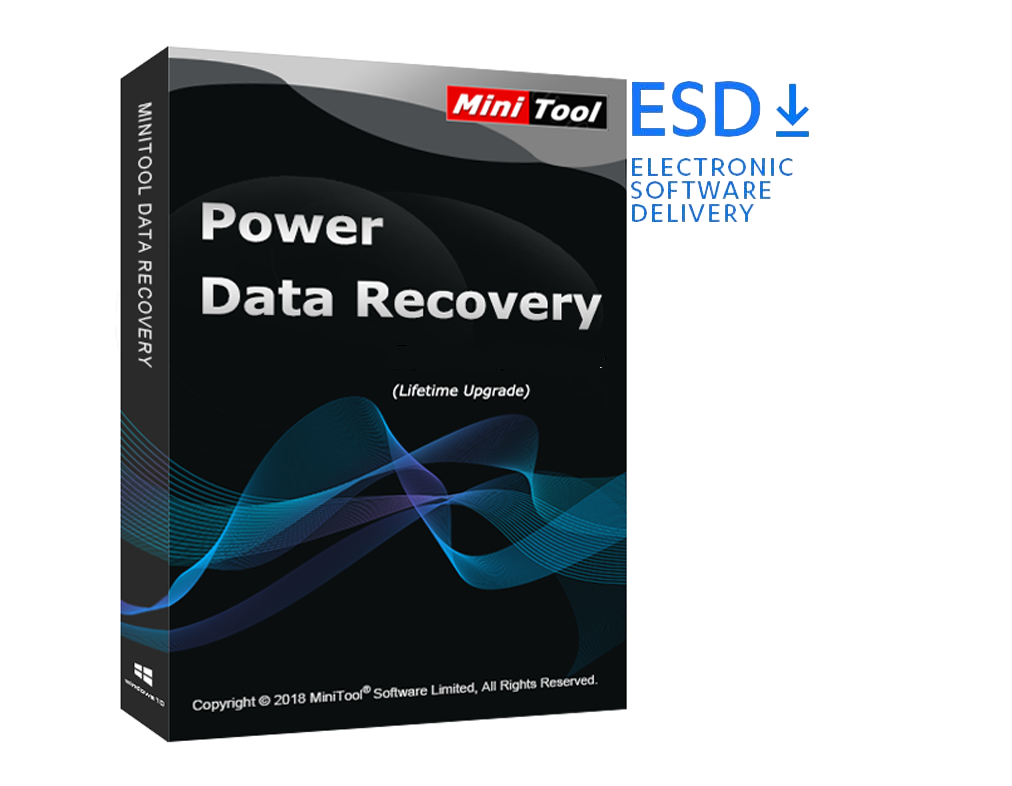 MiniTool Power Data Recovery Personal Ultimate | 3 PCs | Lifetime | ESD