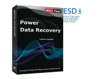 MiniTool Power Data Recovery Personal Ultimate | 3 PCs | Lifetime | ESD