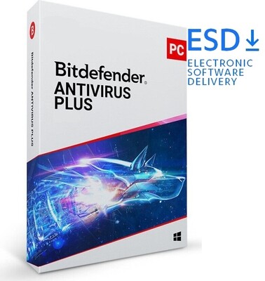 Bitdefender Antivirus Plus | 3 PCs | 2 Jahre | stets aktuell | ESD