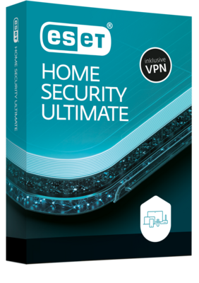 ESET HOME Security ULTIMATE inkl. VPN | 5 Geräte | 1 Jahre | stets aktuell | ESD