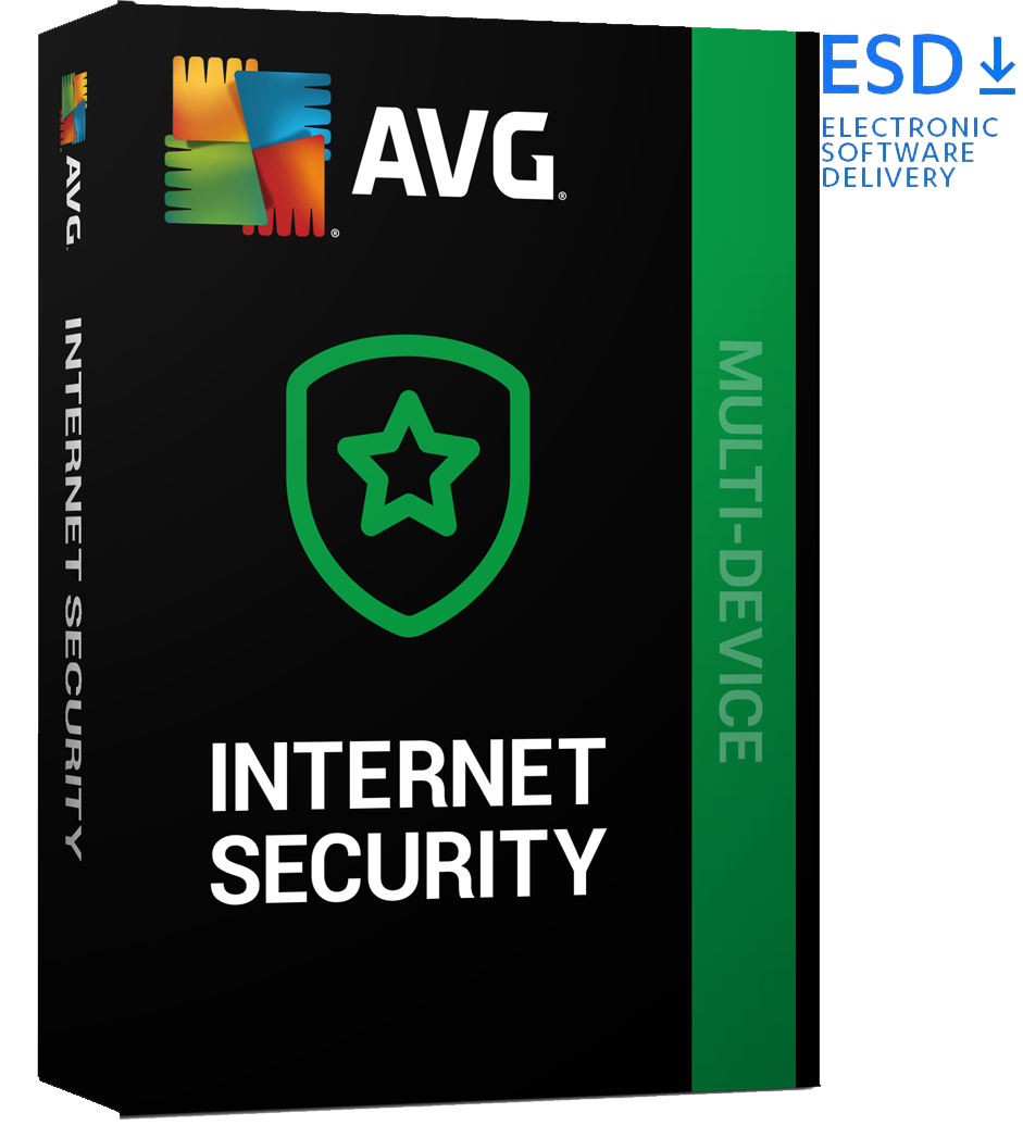 AVG Internet Security | 10 Geräte | 1 Jahr | stets aktuell | ESD