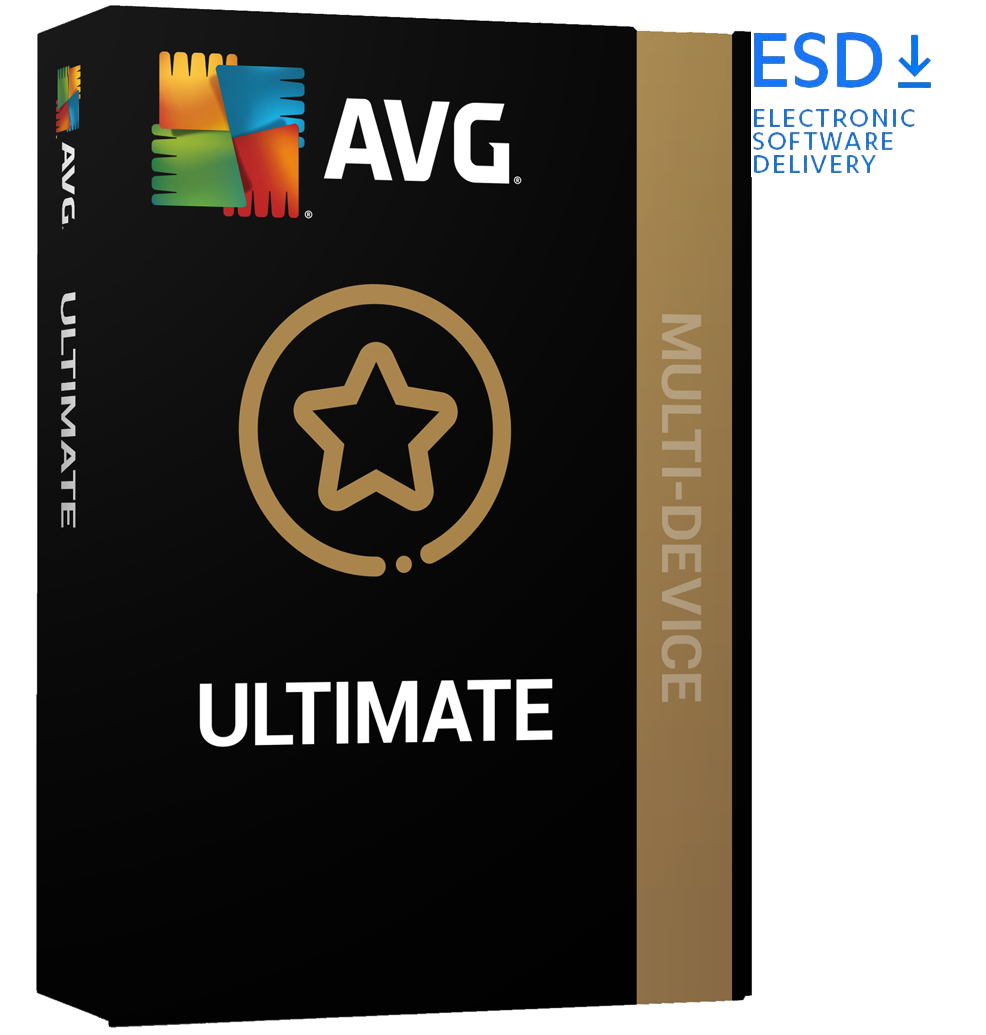 AVG Ultimate | 10 Geräte | 1 Jahr | stets aktuell | ESD