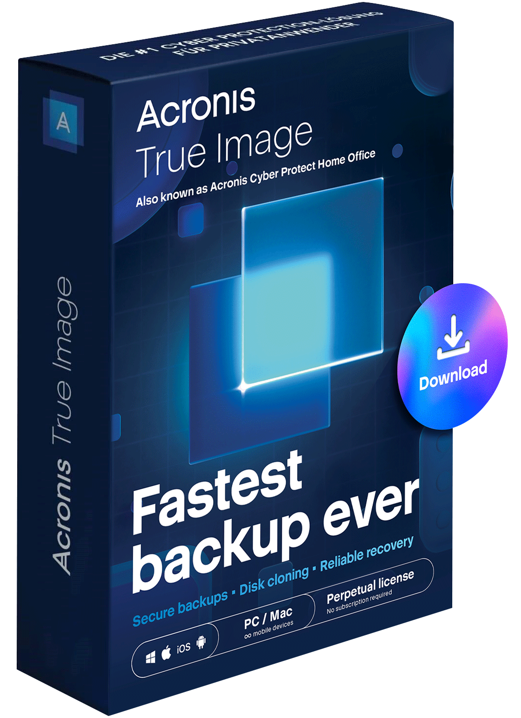 Acronis True Image 2025 | 5 Geräte | Dauerlizenz | ESD
