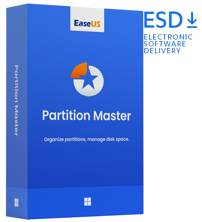 EaseUS Partition Master Pro | 2 PCs | 1 Jahr | stets aktuell | ESD