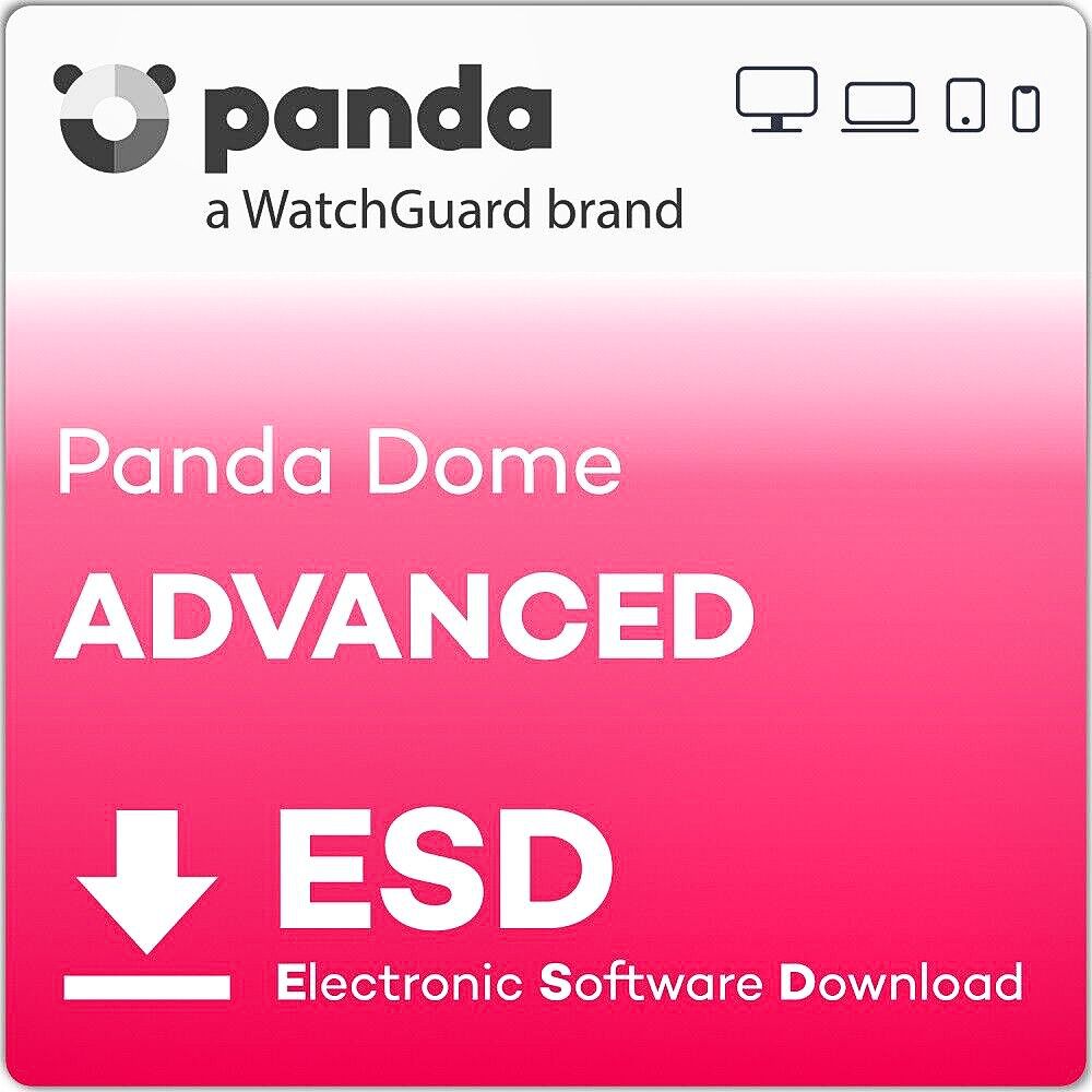 Panda Dome Advanced | unlimited Geräte | 1 Jahr | stets aktuell | Key in 5 Min. | ESD