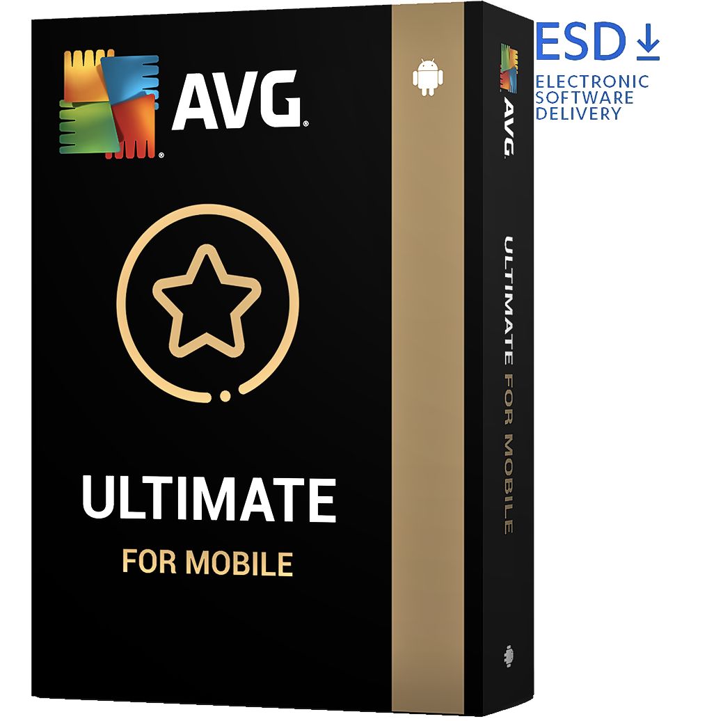 AVG Mobile Ultimate | 1 Android-Gerät | 1 Jahr | stets aktuell | ESD