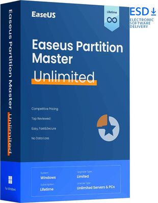 EaseUS Partition Master 19.x | unlimited PCs/Server | Dauerlizenz | ESD