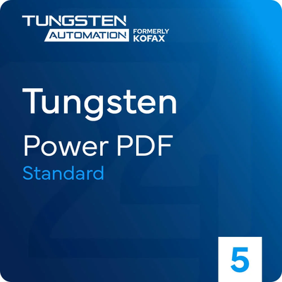 Tungsten Power PDF Standard 5.x | 1 PC | Dauerlizenz | ESD