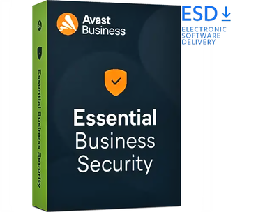 Avast Essential Business Security | 1 Gerät | 3 Jahre | stets aktuell | ESD