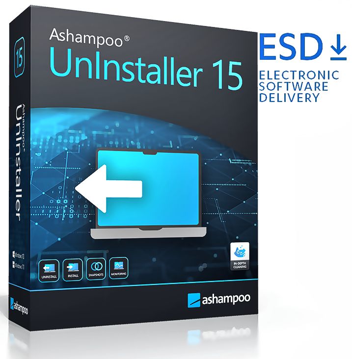 Ashampoo UnInstaller 15 | 1 PC | Dauerlizenz | ESD