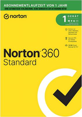 Norton 360 Standard in der Originalverpackung | 1 Gerät | 1 Jahr | PKC