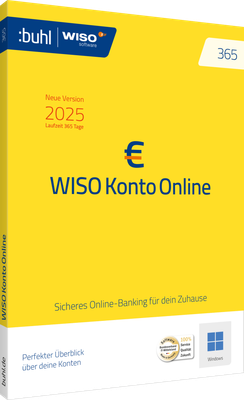 WISO Konto Online 365 (Version 2025) | 1 Nutzer | 1 Jahr | ESD