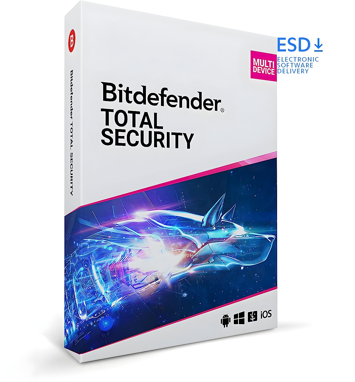 Bitdefender Total Security | 5 Geräte | 3 Jahre | stets aktuell | ESD