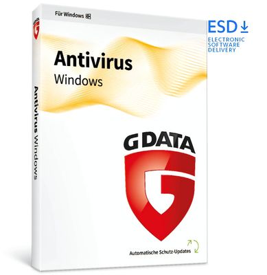 G Data Antivirus | 1 PC | 1 Jahr | stets aktuell | ESD