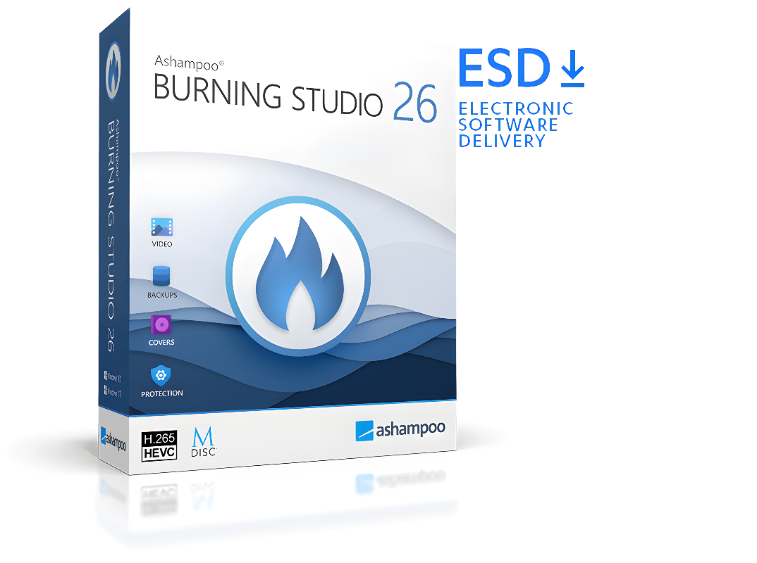 Ashampoo Burning Studio 26 | 1 PC | Dauerlizenz | ESD