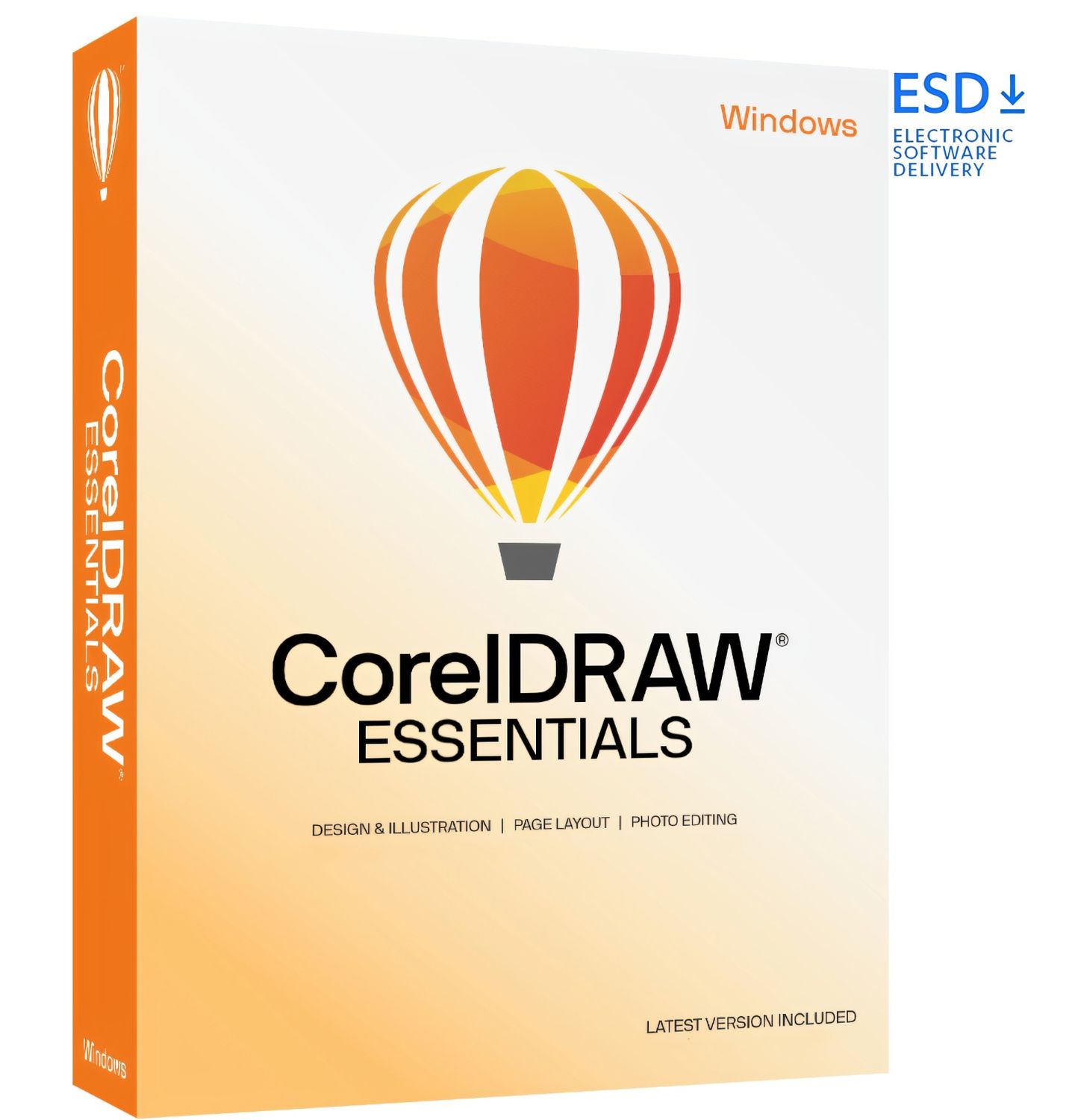 CorelDRAW Essentials (aktuelle Version) | 1 PC | Dauerlizenz | ESD