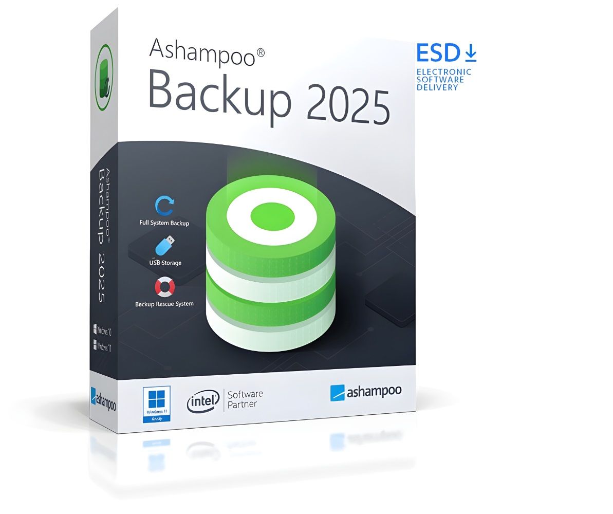 Ashampoo Backup 2025 | 1 PC | Dauerlizenz | Key in 5 Min. | ESD