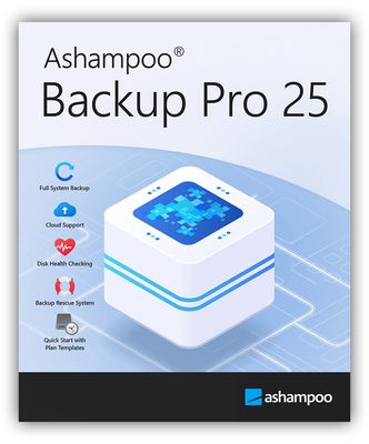 Ashampoo Backup PRO 25 | 1 PC | Dauerlizenz | Key in 5 Min. | ESD