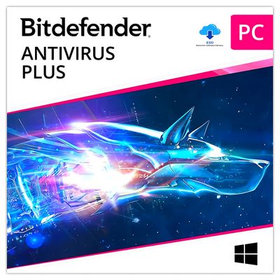 Bitdefender Antivirus Plus | 1 PC | 2 Jahre | stets aktuell | ESD