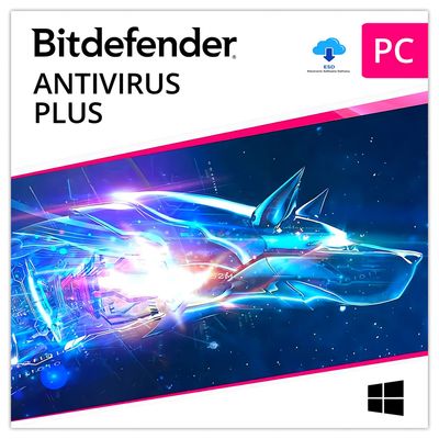 Bitdefender Antivirus Plus | 3 PCs | 2 Jahre | stets aktuell | ESD