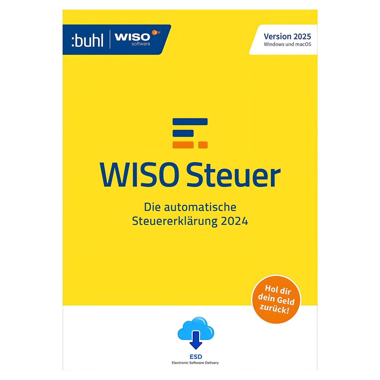 WISO Steuer 2025 (für das Steuerjahr 2024) | 1 Nutzer | ESD