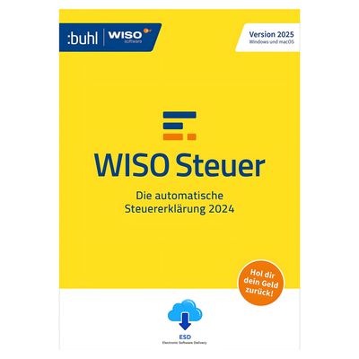 WISO Steuer 2025 (für das Steuerjahr 2024) | 1 Nutzer | ESD