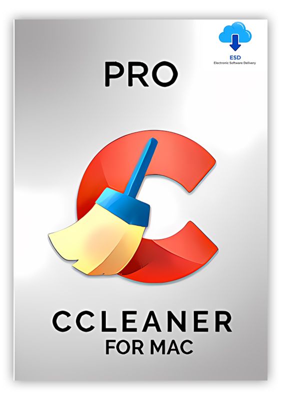 CCleaner für Mac PRO | 1 MAC | 1 Jahr | stets aktuell | ESD