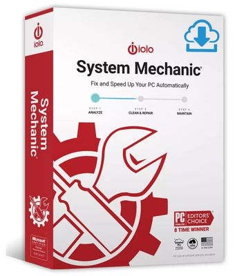 iolo System Mechanic | 10 PCs | 1 Jahr stets aktuell | ESD