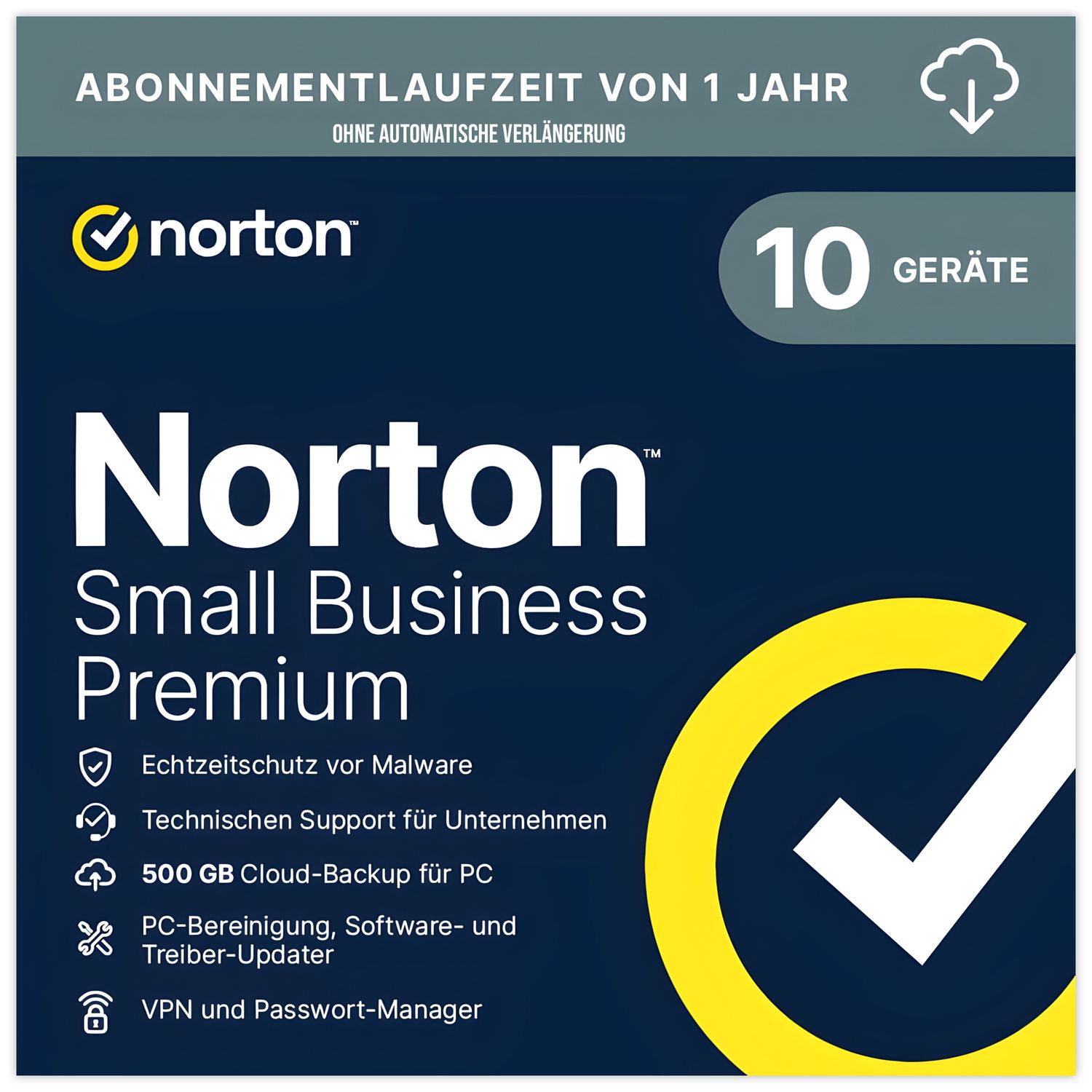 Norton Small Business Premium | 20 Geräte | 1 Jahr | ohne autom. Abo | ESD